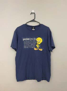 Vintage Warner Bros. Studio Store Tweety Bird Pwecious T-Shirt